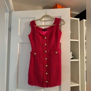 Generational Love Quincy Fitted Dress in Pink